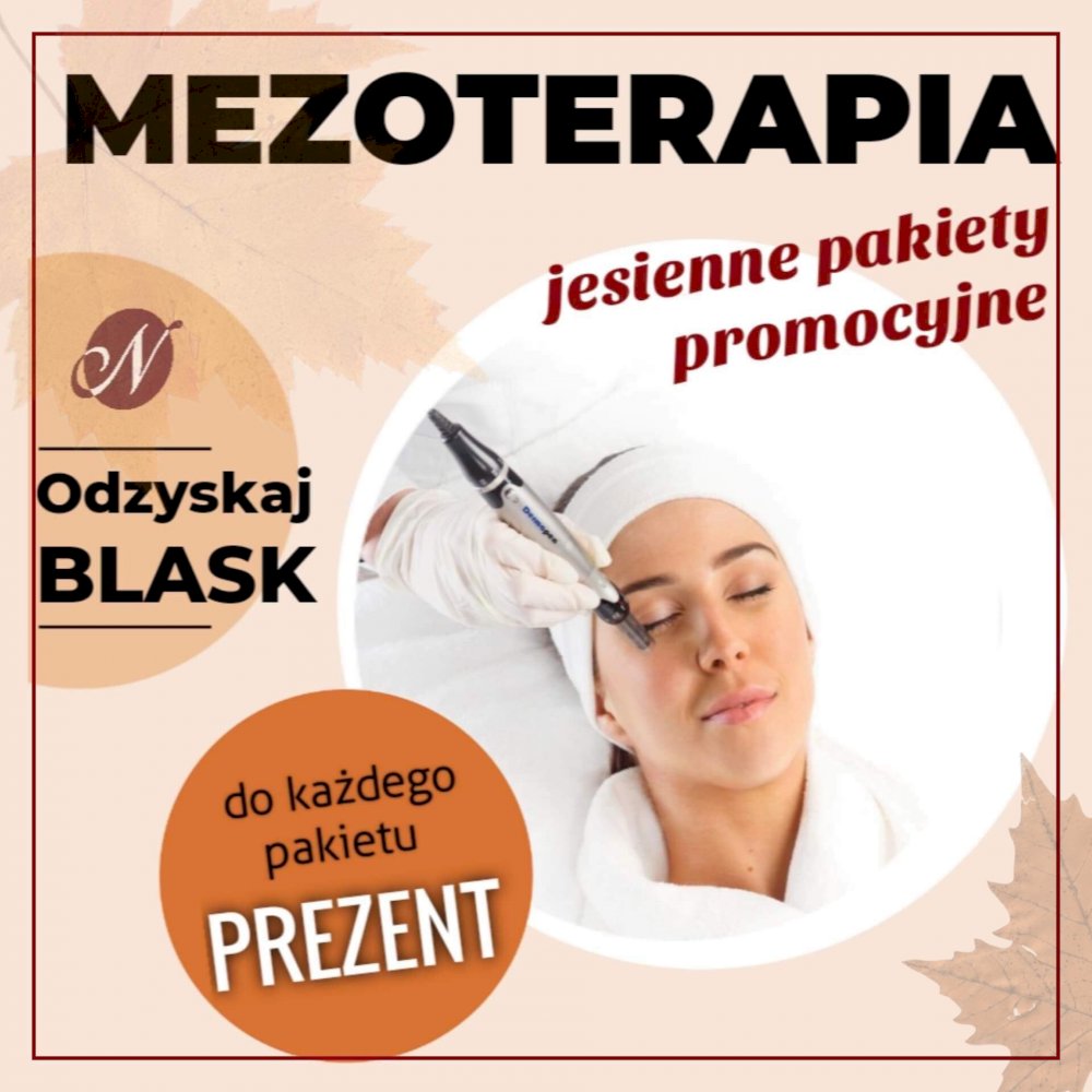 PROMOCYJNE pakiety MEZOTERAPII na jesień